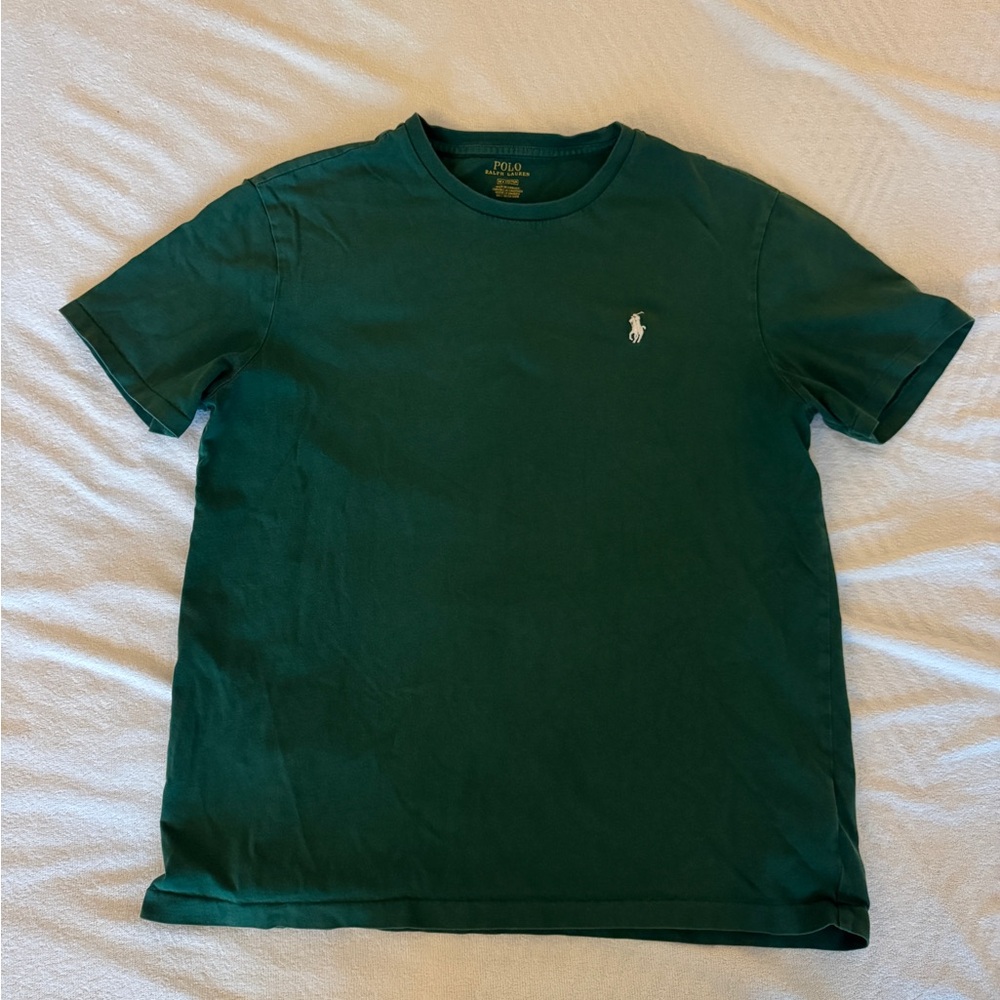 Green Ralph Lauren T-Shirt with Logo